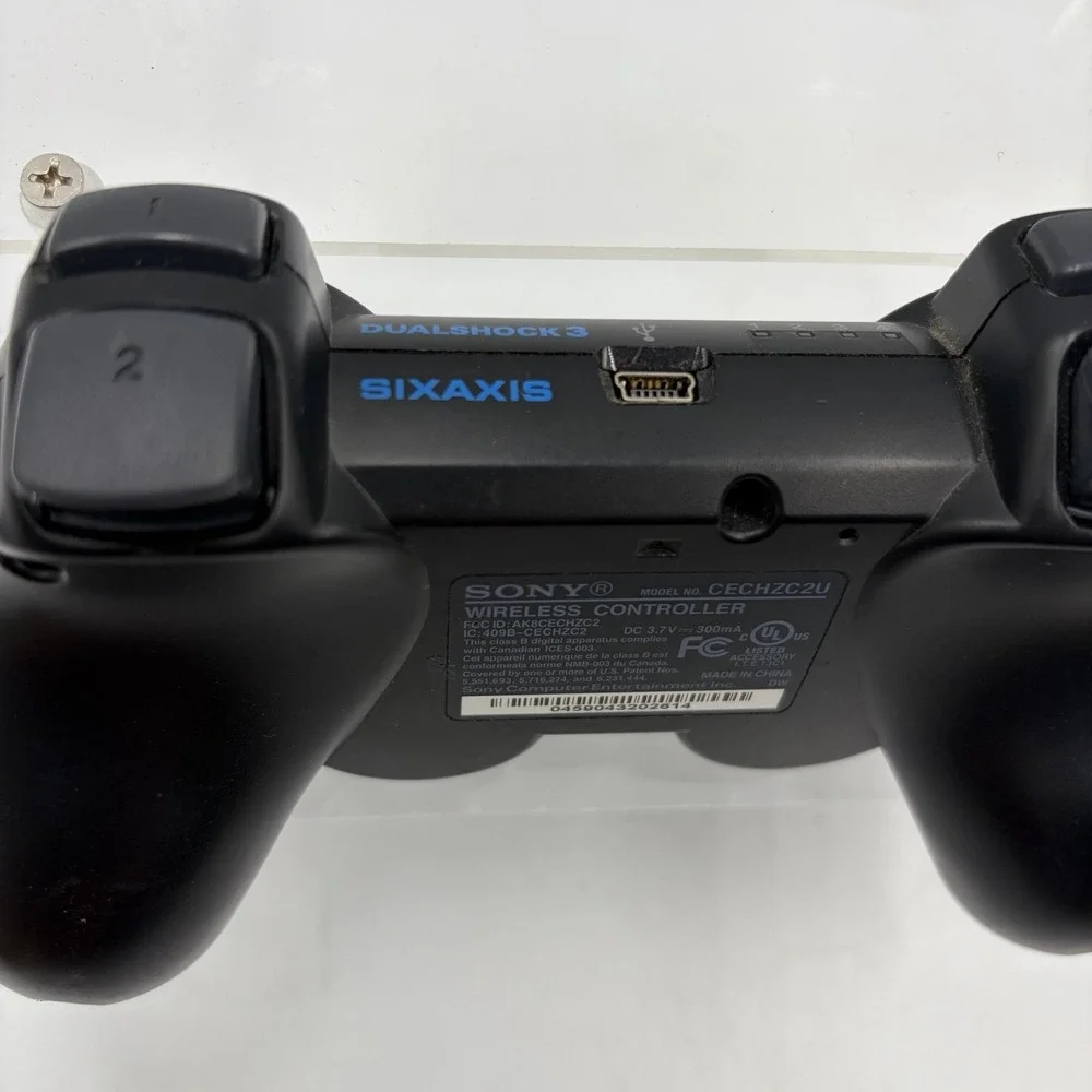 Sony Playstation 3 PS3 Genuine OEM Dualshock 3 Ps3 Black Controller Sixaxis